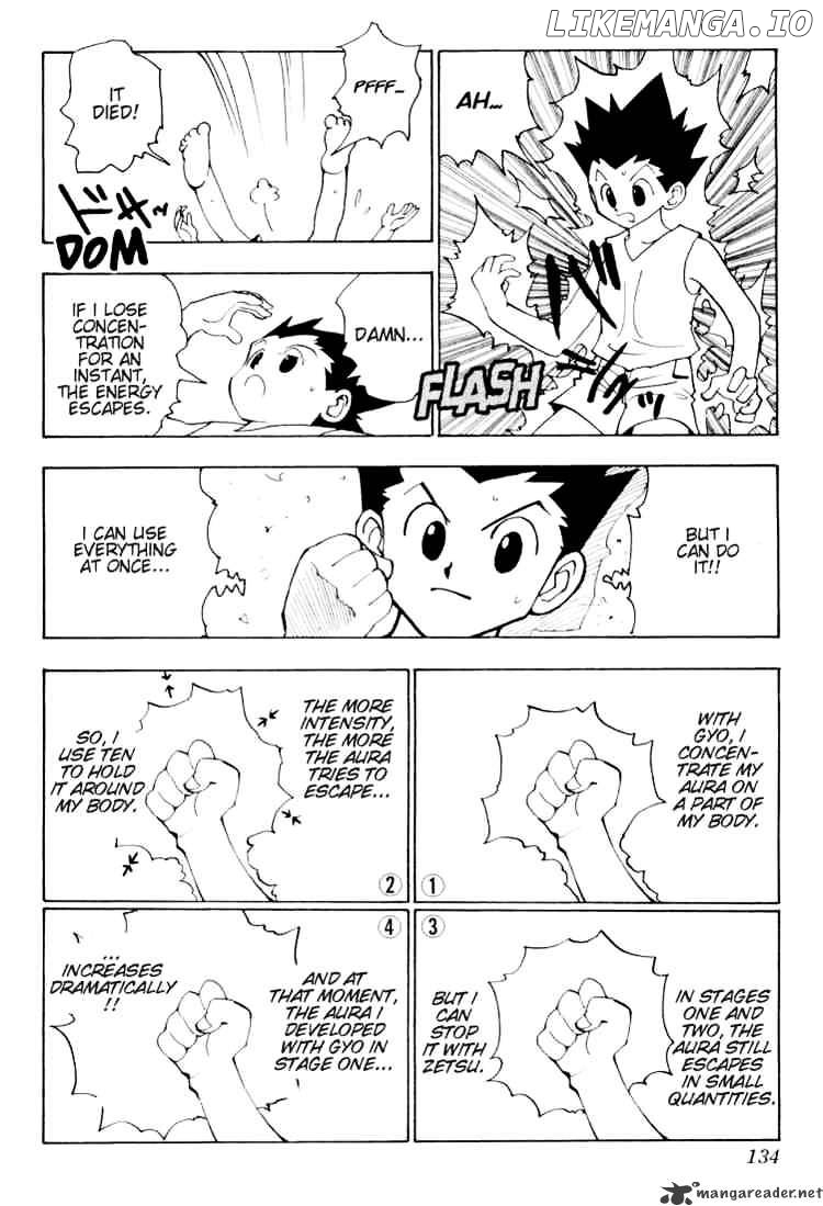 Hunter x Hunter, Chapter 124 image 02